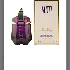 Thierry Mugler Alien eau de parfum 1 Oz 30ml full bottle , no box